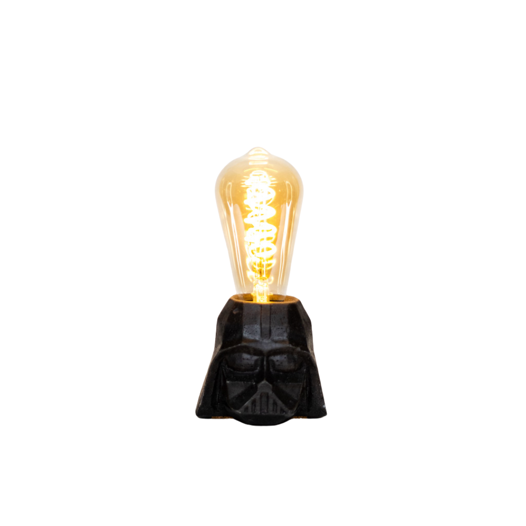 Lampe Dark Vador - Béton Anthracite