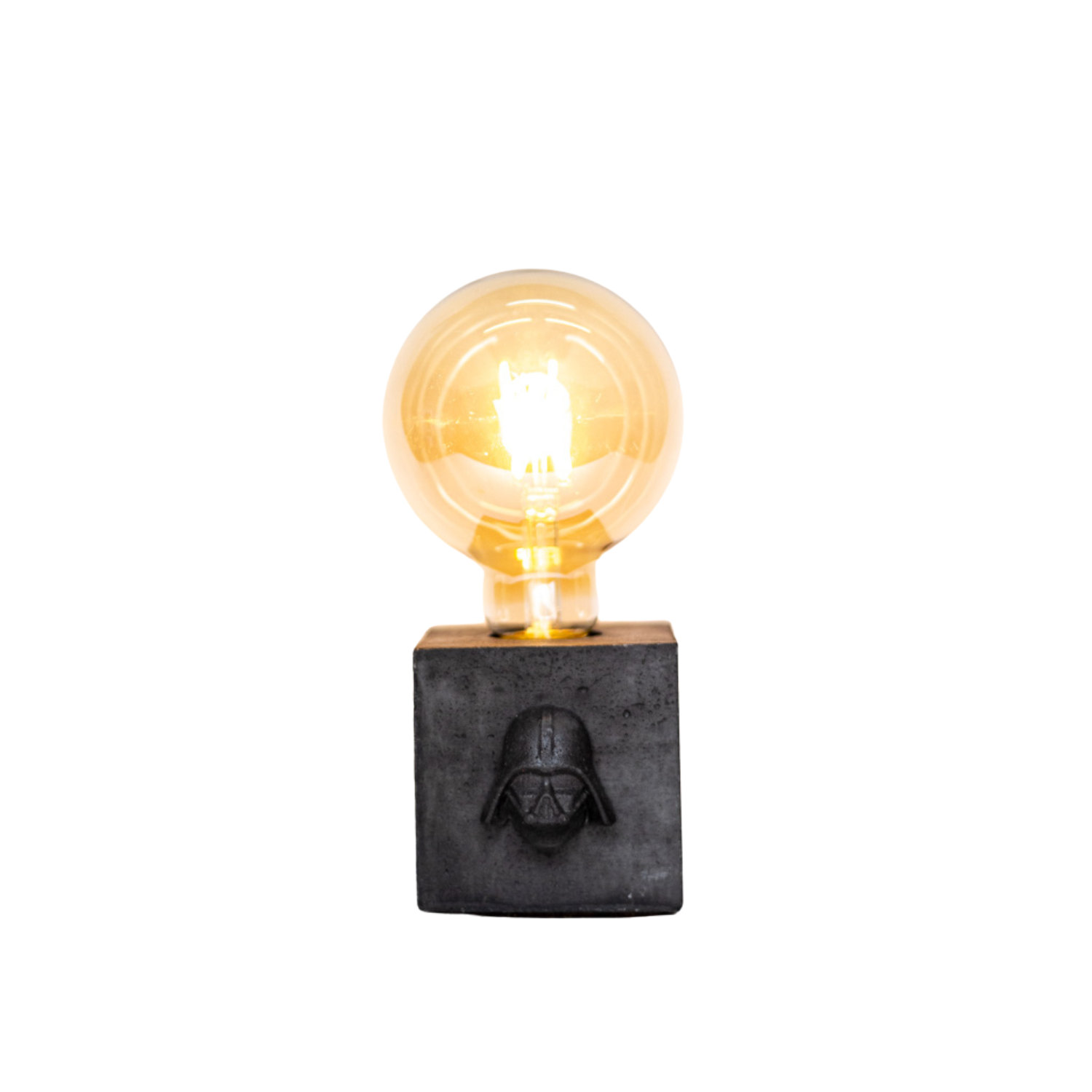 Lampe Kid - Béton anthracite dark vador