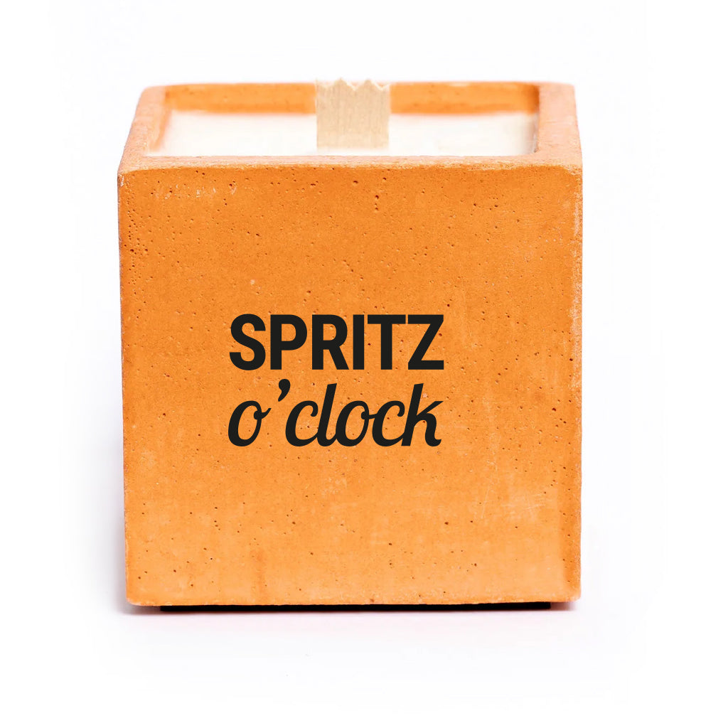 Bougie à message - Spritz O'Clock