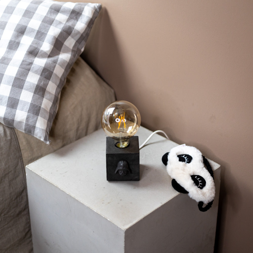 Lampe Kid - Béton anthracite dark vador