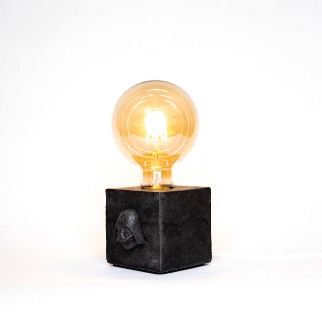 Lampe Kid - Béton anthracite dark vador