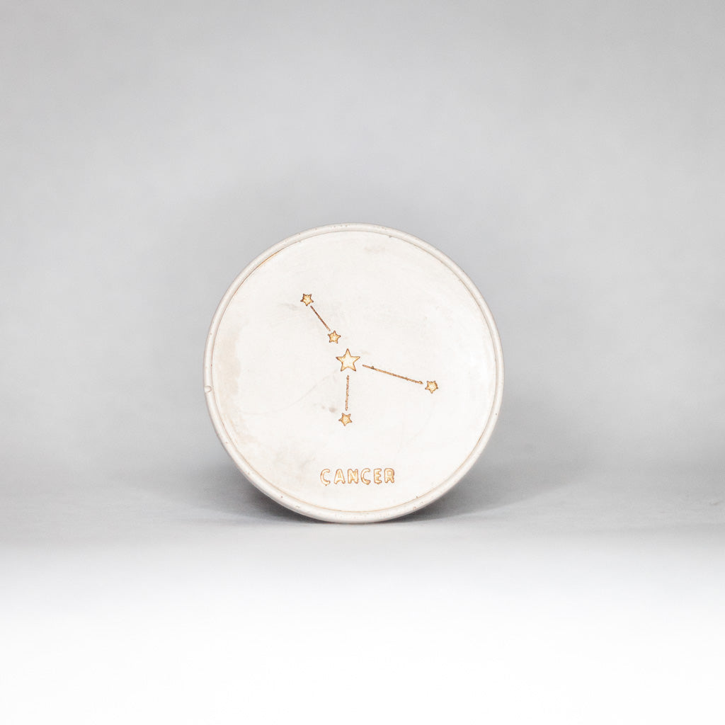 Coupelle zodiaque - Beige & Or