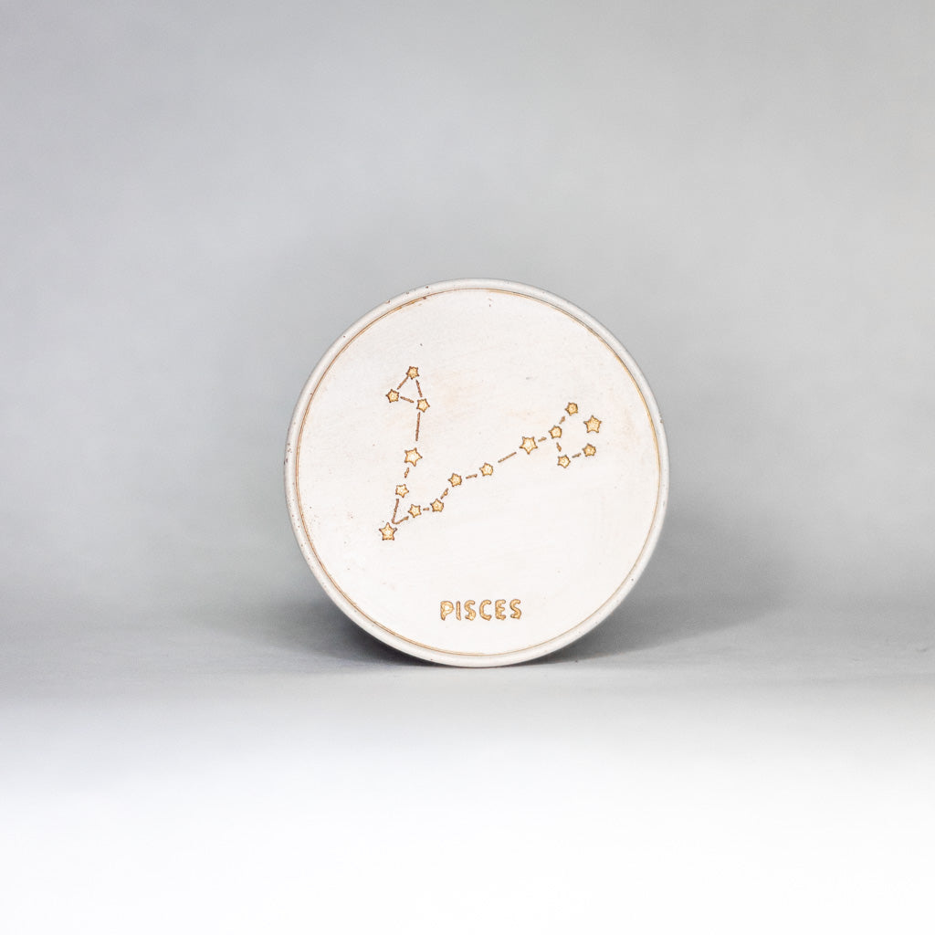 Coupelle zodiaque - Beige & Or