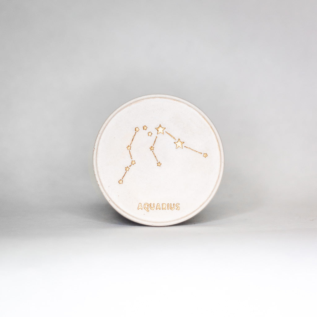 Coupelle zodiaque - Beige & Or