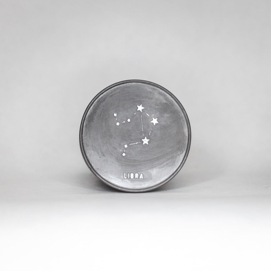 Coupelle zodiaque - Anthracite & Argent