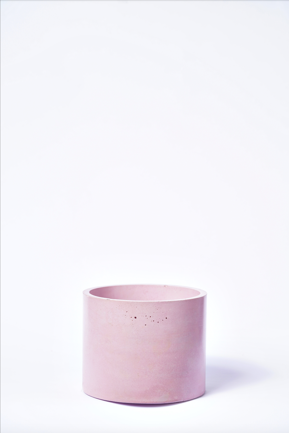 Cache-pot XXL - Béton Rose Pastel