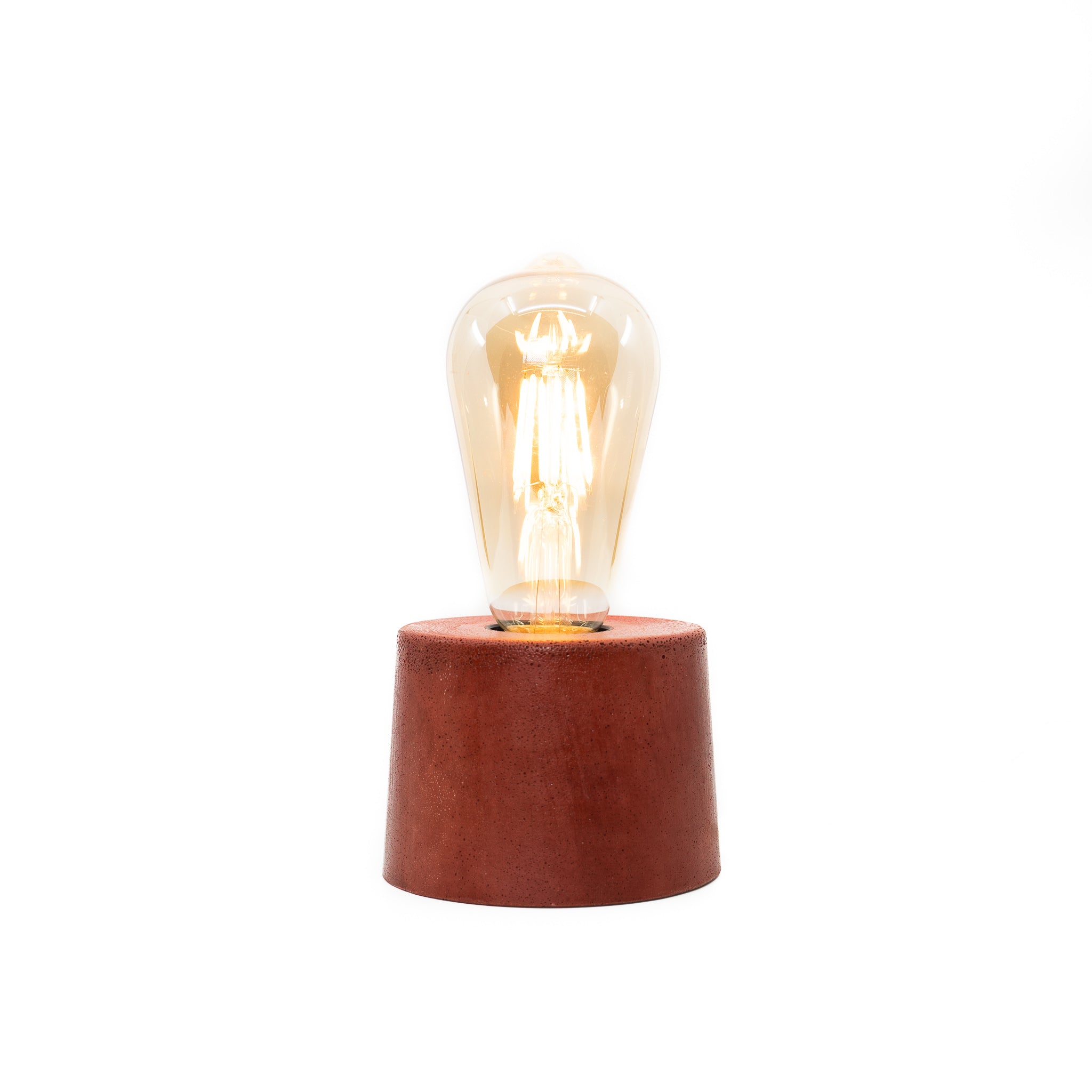 Lampe Cylindre - Béton Brique
