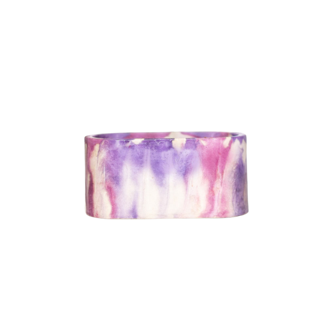 Mini jardinière Tie&Dye - Béton Lilas et Rose