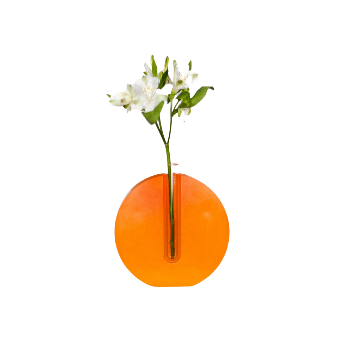 Soliflore - Béton Orange