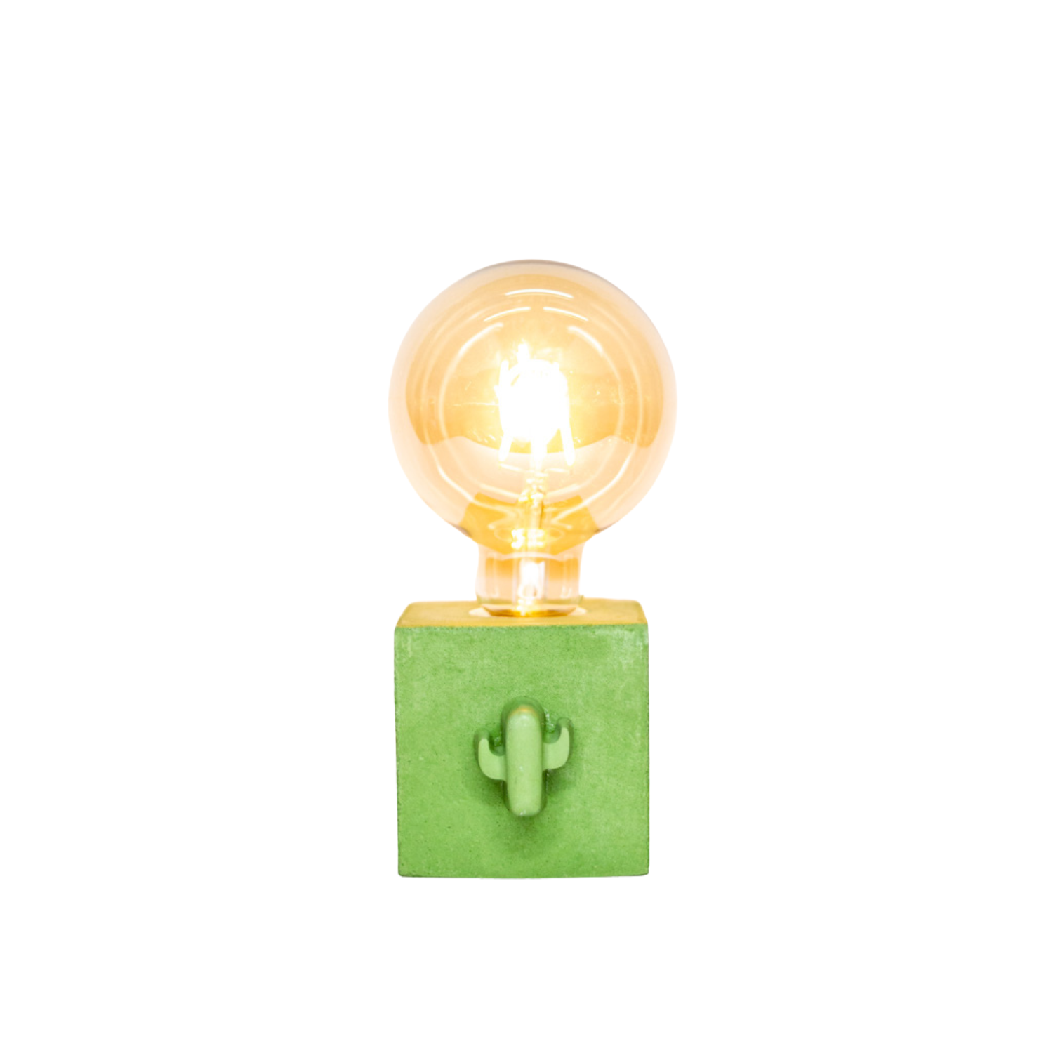 Lampe Kid - Béton vert cactus