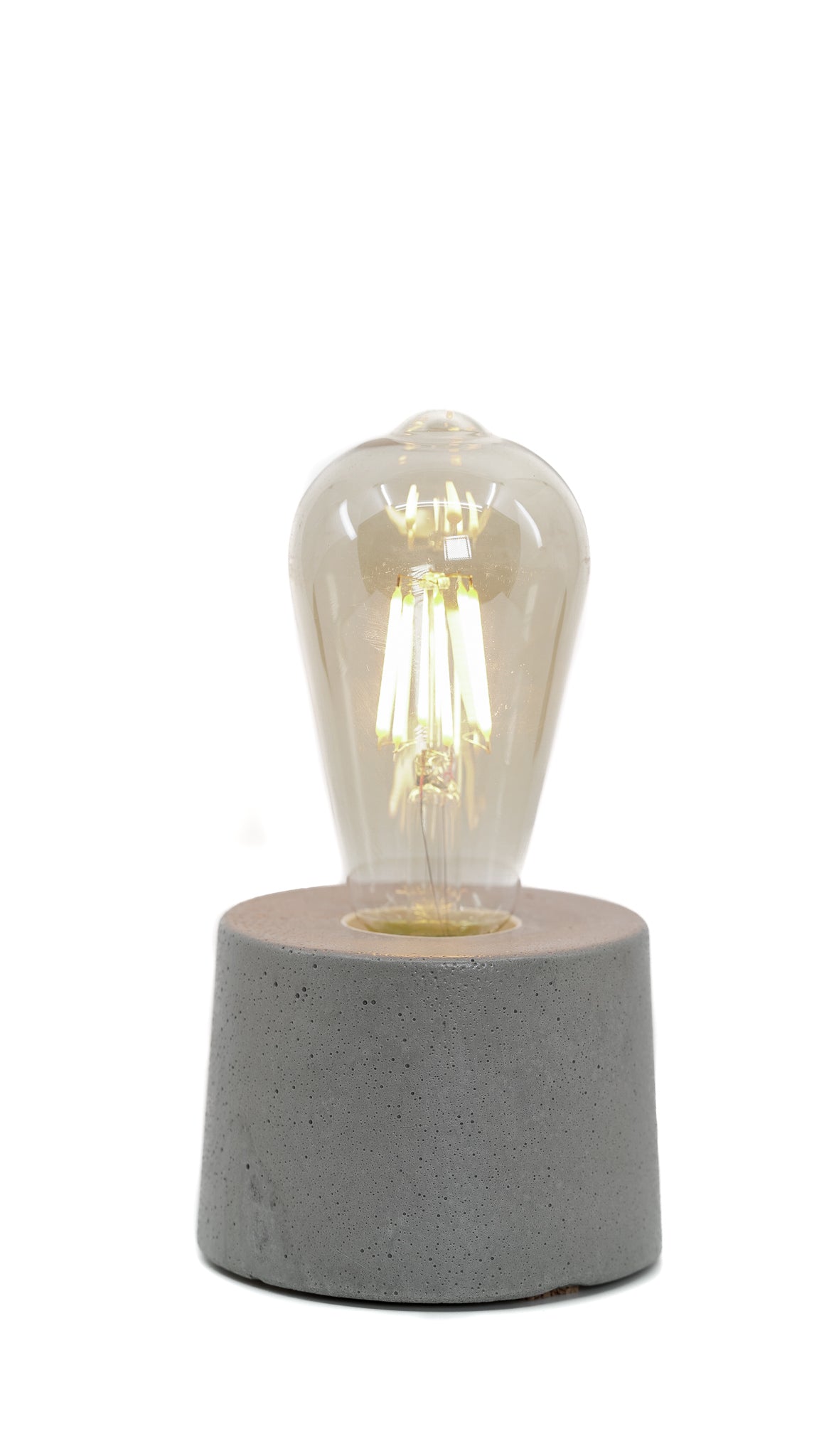 Lampe Cylindre - Béton Gris