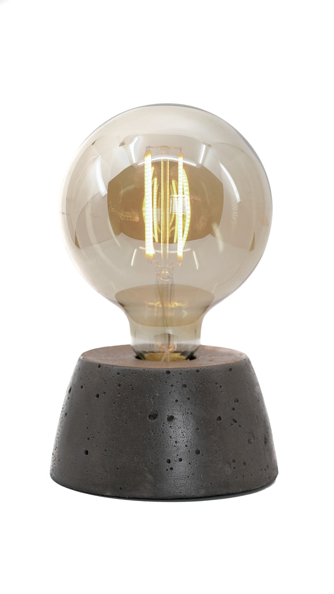 Lampe Dôme - Béton Anthracite