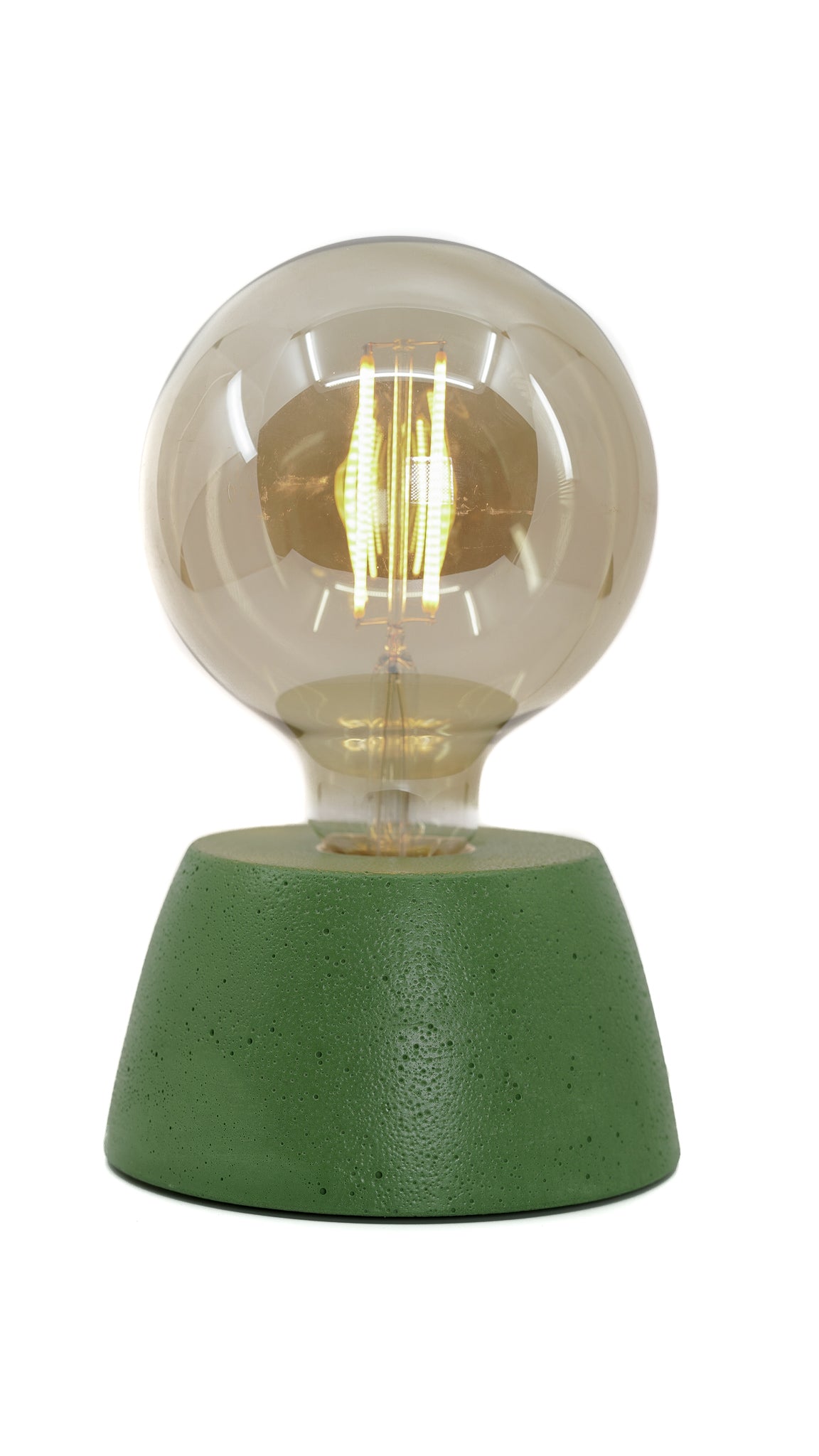 Lampe Dôme - Béton Vert